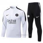 Chandal de Sudadera del Paris Saint-Germain Nino 26/27 Blanco