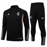 Chandal de Sudadera del Real Madrid 23/24 Negro