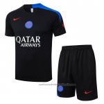 Chandal del Paris Saint-Germain Manga Corta 25/26 Negro - Pantalon Corto
