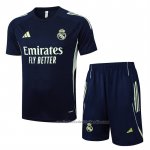 Chandal del Real Madrid Manga Corta 25/26 Azul - Pantalon Corto