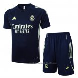 Chandal del Real Madrid Manga Corta 25/26 Azul - Pantalon Corto