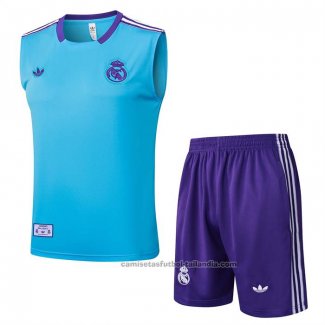 Chandal del Real Madrid Sin Mangas 25/26 Azul