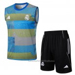 Chandal del Real Madrid Sin Mangas 25/26 Azul Verde