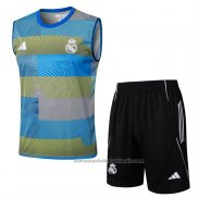 Chandal del Real Madrid Sin Mangas 25/26 Azul Verde