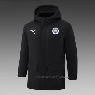 Chaqueta Invierno del Manchester City 24/25 Negro