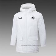 Chaqueta Invierno del Napoli 24/25 Blanco