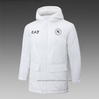 Chaqueta Invierno del Napoli 24/25 Blanco