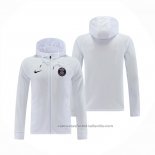 Chaqueta con Capucha del Paris Saint-Germain 22/23 Blanco