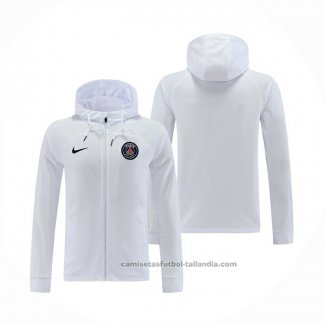 Chaqueta con Capucha del Paris Saint-Germain 22/23 Blanco