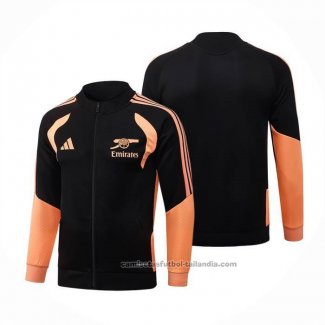 Chaqueta del Arsenal 26/27 Negro Naranja
