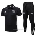 Conjunto Polo del Alemania 25/26 Negro