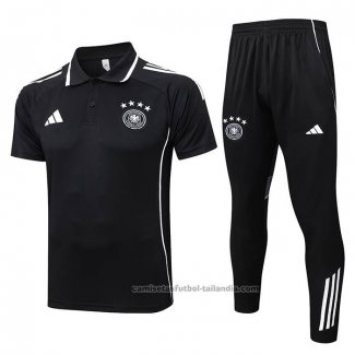 Conjunto Polo del Alemania 25/26 Negro