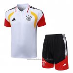 Conjunto Polo del Alemania 26/27 Blanco