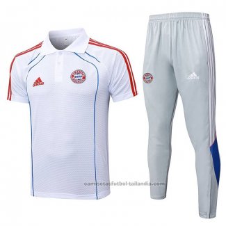 Conjunto Polo del Bayern Munich 25/26 Blanco
