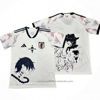 Tailandia Camiseta Japon Anime 25/26 Blanco