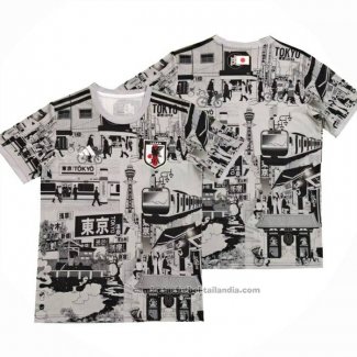 Tailandia Camiseta Japon Anime 24/25 Gris