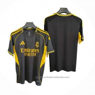 Tailandia Camiseta Real Madrid Special 25/26 Negro Amarillo