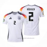 Camiseta Alemania Jugador Rudiger 1ª 2024