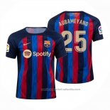 Camiseta Barcelona Jugador Aubameyang 1ª 22/23