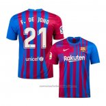 Camiseta Barcelona Jugador F.De Jong 1ª 21/22