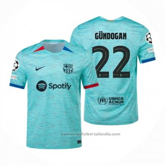 Camiseta Barcelona Jugador Gundogan 3ª 23/24