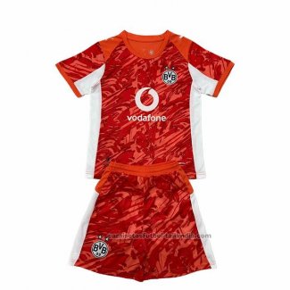 Camiseta Borussia Dortmund Portero 2ª Nino 25/26 Rojo