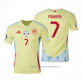 Camiseta Espana Jugador Morata 2ª 2024