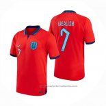 Camiseta Inglaterra Jugador Grealish 2ª 2022