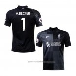 Camiseta Liverpool Portero Jugador A.Becker 21/22 Negro