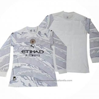 Camiseta Manchester City Chinese New Year Manga Larga 23/24