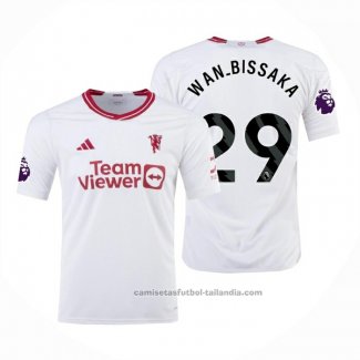 Camiseta Manchester United Jugador Wan-Bissaka 3ª 23/24