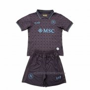 Camiseta Napoli 3ª Nino 25/26