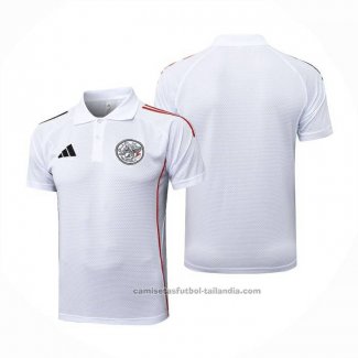 Camiseta Polo del Ajax 25/26 Blanco