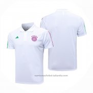 Camiseta Polo del Bayern Munich 23/24 Blanco