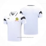 Camiseta Polo del Borussia Dortmund 23/24 Blanco