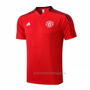 Camiseta Polo del Manchester United 22/23 Rojo