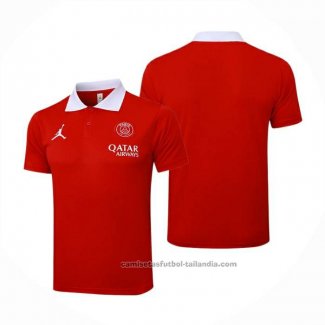 Camiseta Polo del Paris Saint-Germain 24/25 Rojo