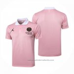Camiseta Polo del Paris Saint-Germain Jordan 24/25 Rosa
