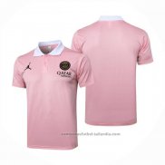 Camiseta Polo del Paris Saint-Germain Jordan 24/25 Rosa