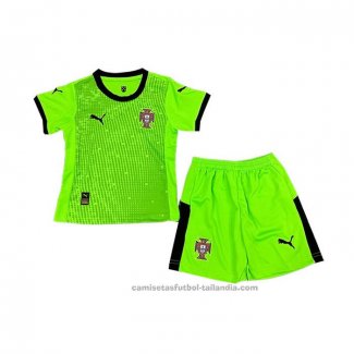 Camiseta Portugal Portero 1ª Nino 2025