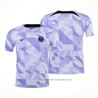 Camiseta Pre Partido del America 2023 Purpura