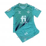 Camiseta Real Betis Portero Nino 22/23 Azul
