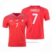 Camiseta Suiza Jugador Embolo 1ª 2022