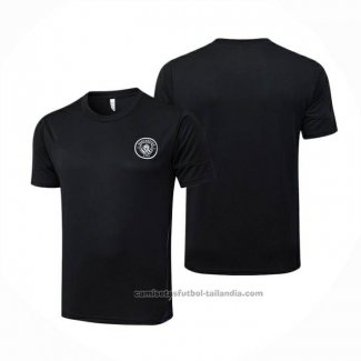 Camiseta de Entrenamiento Manchester City 25/26 Negro