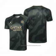 Camiseta de Entrenamiento Paris Saint-Germain Jordan 24/25 Verde