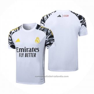Camiseta de Entrenamiento Real Madrid 25/26 Blanco