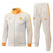 Chandal de Chaqueta del Bayern Munich 26/27 Crema Naranja