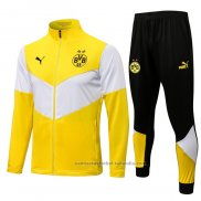 Chandal de Chaqueta del Borussia Dortmund 21/22 Amarillo