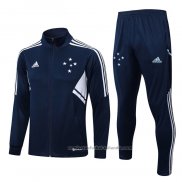 Chandal de Chaqueta del Cruzeiro 22/23 Azul