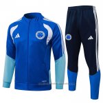 Chandal de Chaqueta del Cruzeiro Nino 25/26 Azul